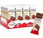 Comparatif des meilleures barres chocolatées : Kinder Country en tête du classement !